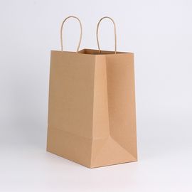 포장을 위해 유효한 재상할 수 있는 개인화된 브라운 종이 봉지 OEM/ODM 협력 업체