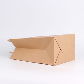 포장을 위해 유효한 재상할 수 있는 개인화된 브라운 종이 봉지 OEM/ODM 협력 업체