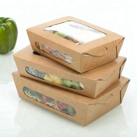 뚜껑 걸쇠 유형 Eco 친절한 테이크아웃 콘테이너 강한 접착 쉽지 않은 Degum 협력 업체