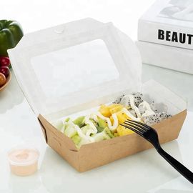 뚜껑 걸쇠 유형 Eco 친절한 테이크아웃 콘테이너 강한 접착 쉽지 않은 Degum 협력 업체