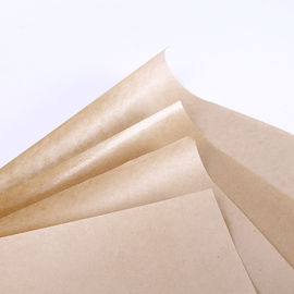 음식 급료 포장지 기름이 안 배는 Kraft 종이 물자에 의하여 주문을 받아서 만들어지는 크기 협력 업체