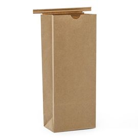 Eco 친절한 음식 부대는 생물 분해성 강선/주석 동점 오프닝을 가진 로고를 주문을 받아서 만들었습니다 협력 업체