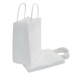 유효한 유행 Kraft 종이 봉지 크기 21 * 11 * 27cm 각종 색깔 협력 업체