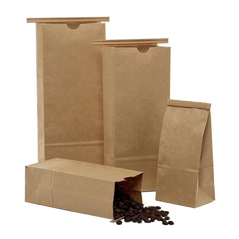 Eco 친절한 음식 부대는 생물 분해성 강선/주석 동점 오프닝을 가진 로고를 주문을 받아서 만들었습니다 협력 업체