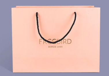 Good price 민감했던 인쇄한 종이 봉지를, 분홍색 서류상 쇼핑백 정확한 4C 인쇄 예약했습니다 온라인으로