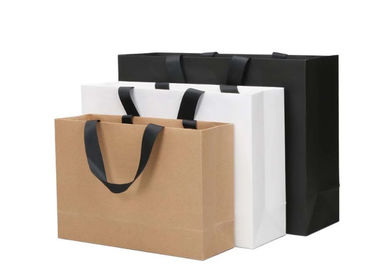 Good price 높은 내구성은 Kraft 종이 봉지 찢김 저항 주문을 받아서 만들어진 모양 디자인을 인쇄했습니다 온라인으로