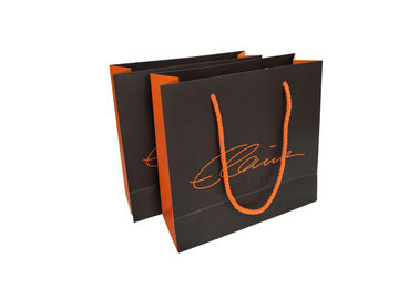 Good price 장식적인 관례는 까맸던 종이 봉지/친절했던 주황색 색깔 Eco를 인쇄했습니다 온라인으로