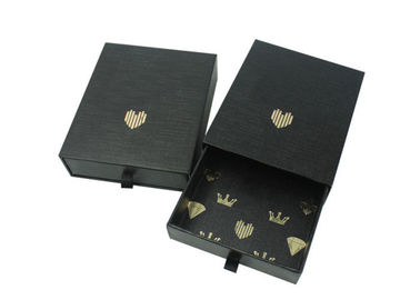 Good price 서랍 유형 관례는 선물 상자 까만 색깔 광택/광택이 없는 박판을 인쇄했습니다 온라인으로