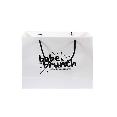 좋은 가격 백색 색깔 관례는 화장품/향수/의복을 위한 종이 봉지를 인쇄했습니다 온라인으로