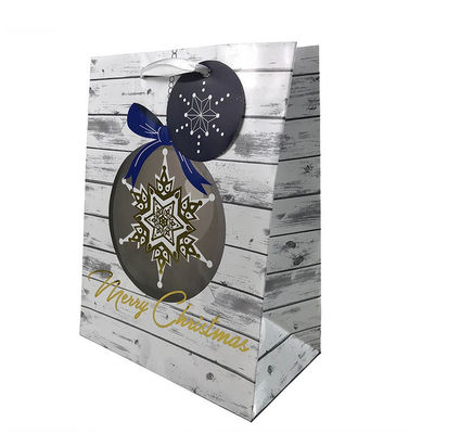 좋은 가격 광택 있는 지상 사업을 위한 관례에 의하여 인쇄되는 종이 봉지 높은 방위 수용량 온라인으로