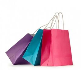 Good price 유효한 생물 분해성 인쇄된 Kraft 종이 봉지 플라스틱/물 방지 코팅 온라인으로