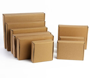 Good price Kraft 종이 브라운 판지 상자, 주문 물결 모양 상자 간격 0.23mm 온라인으로