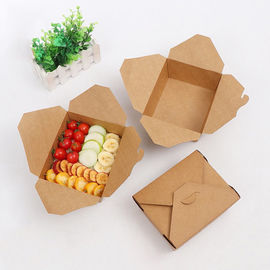 Good price 접히는 테이크아웃 음식은 유효한 환경 보호 각종 크기를 상자에 넣습니다 온라인으로
